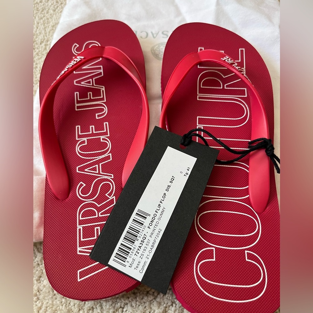 Versace Jeans Flip Flops